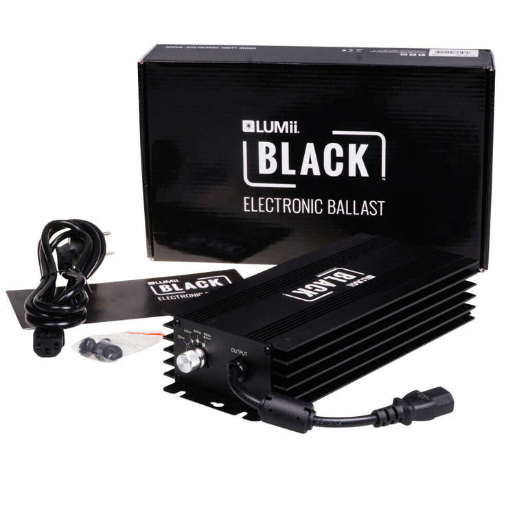 Lumii Black 600w Digital Adjustable Ballast